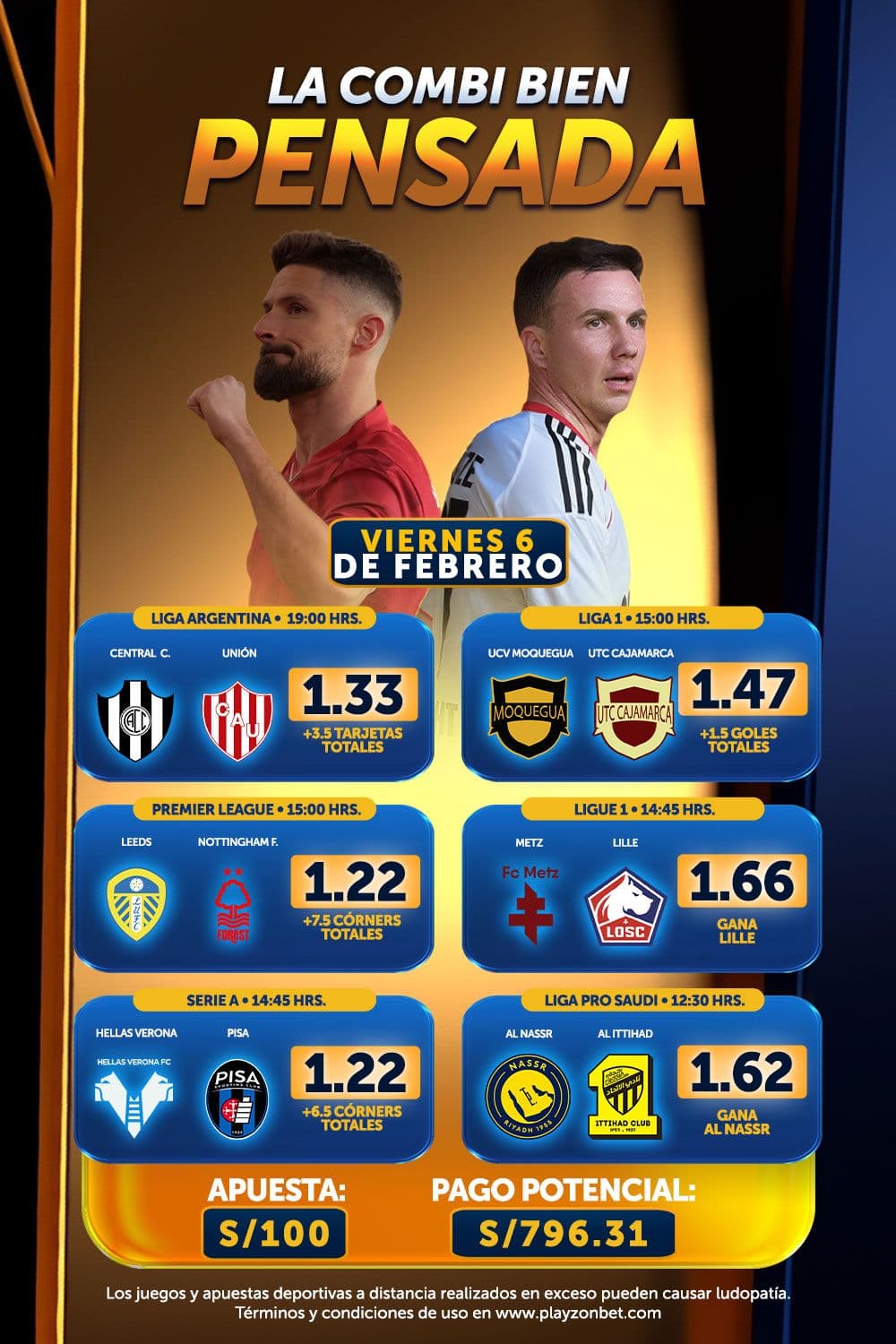 Combinada de la Fecha